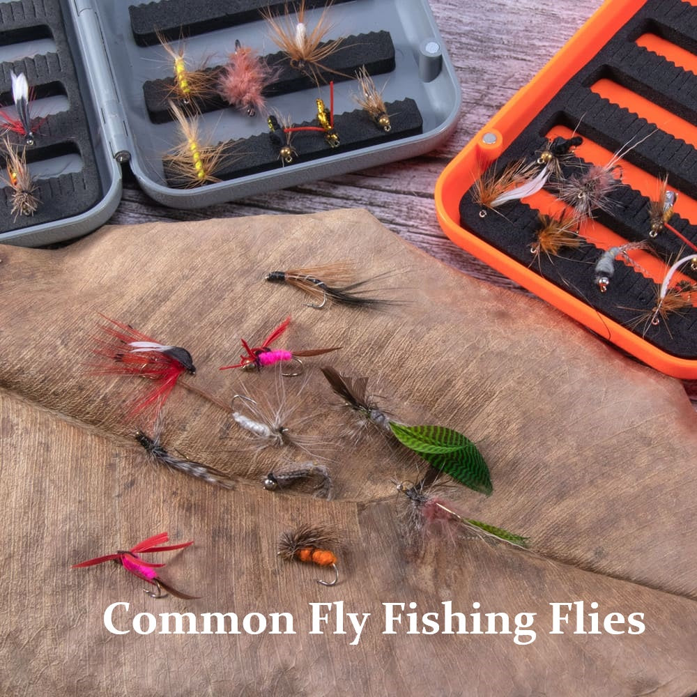 Common Fly Fishing Flies: Dry Flies, Wet Flies, Streamers, Nymphs