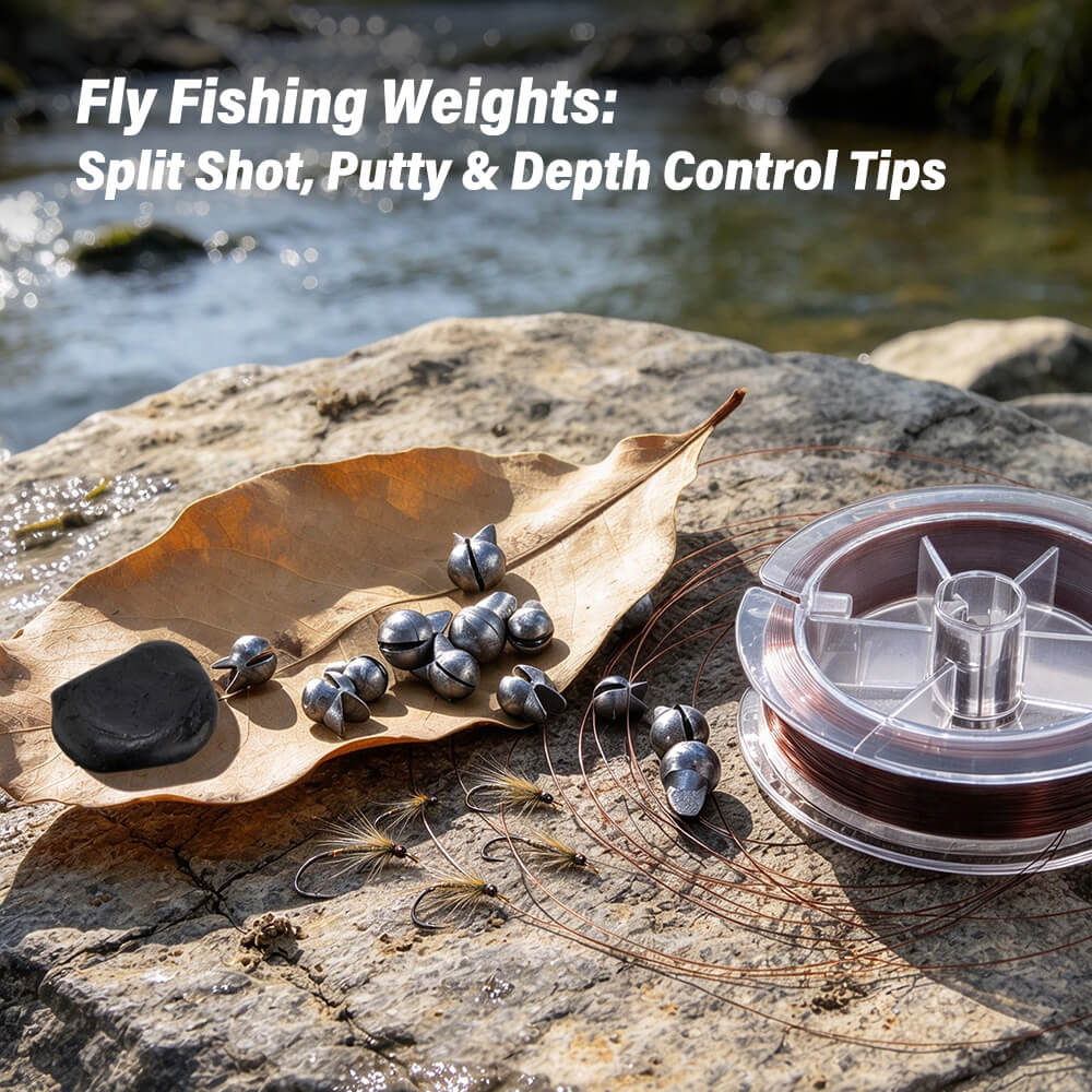 Fly fishing weights guide banner