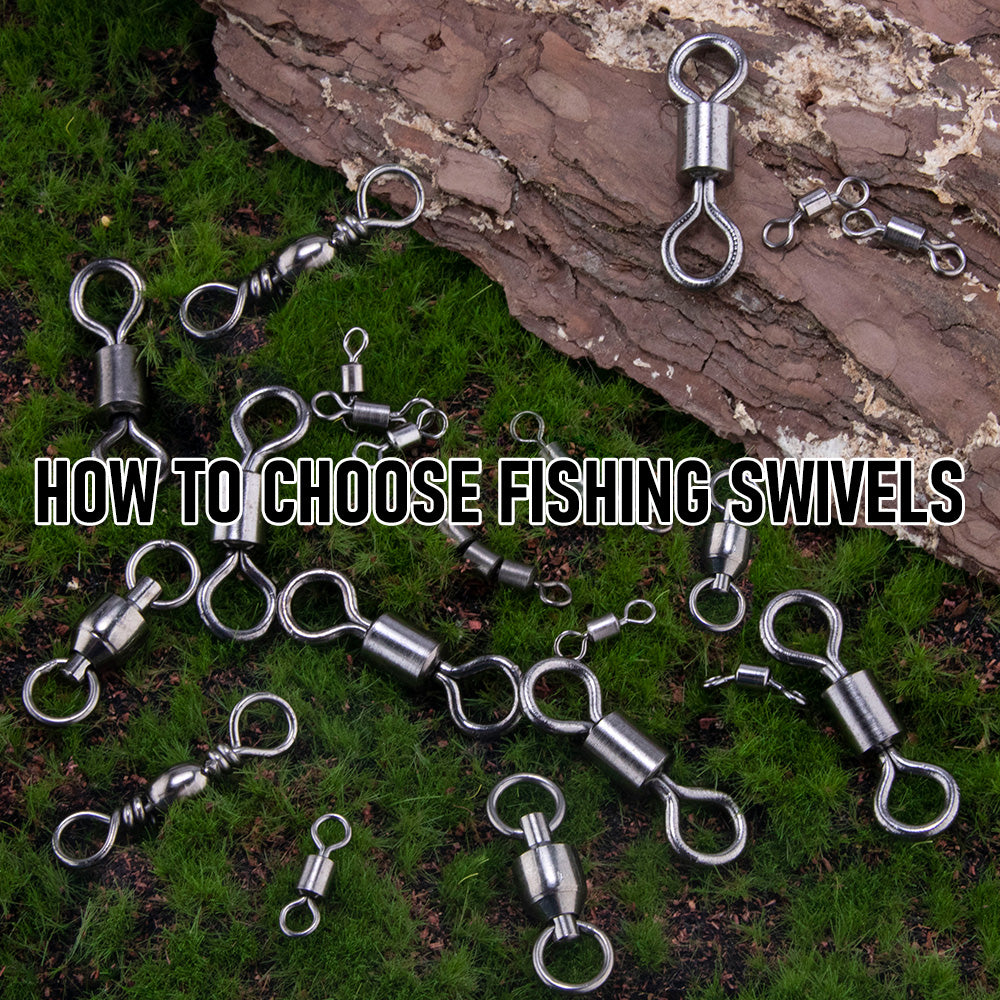 How to Choose Fishing Swivels: Barrel Swivels, Rolling Swivels, Crane Swivels, Ball Bearing Swivels