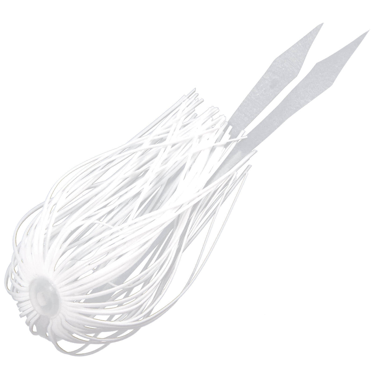 Dr.Fish 15pcs Replacement Jig Umbrella Skirts with Tail