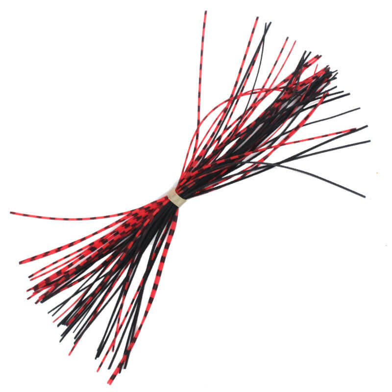 Dr.Fish 10/20pcs Silicone Skirts 40 Strands Fishing Lure Material