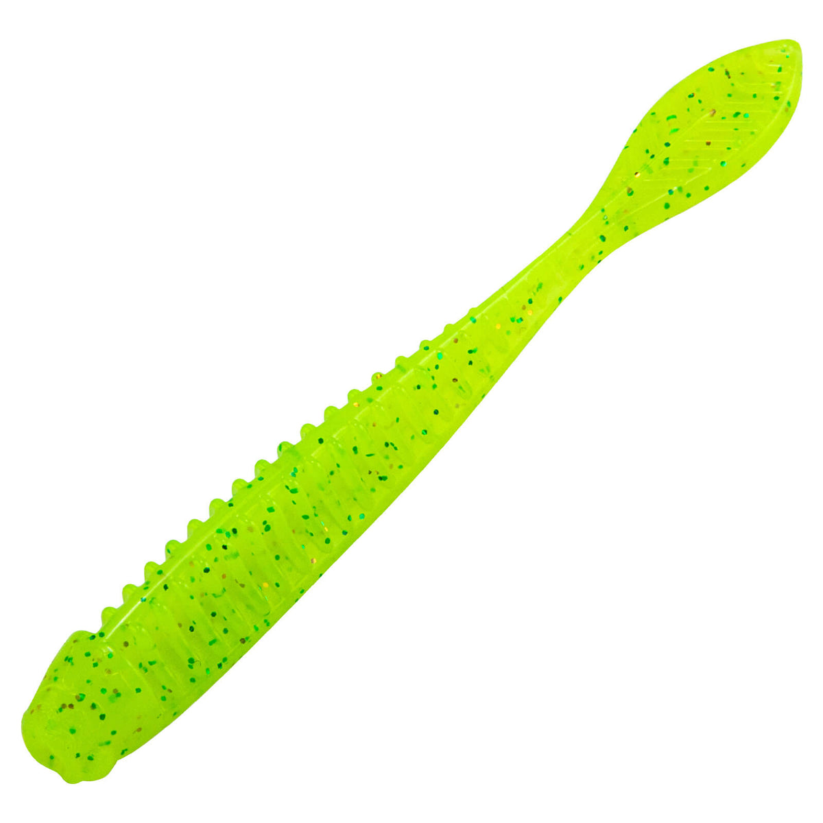 Dr.Fish 20pcs Flat Tail Soft Plastic Baits 3.3"