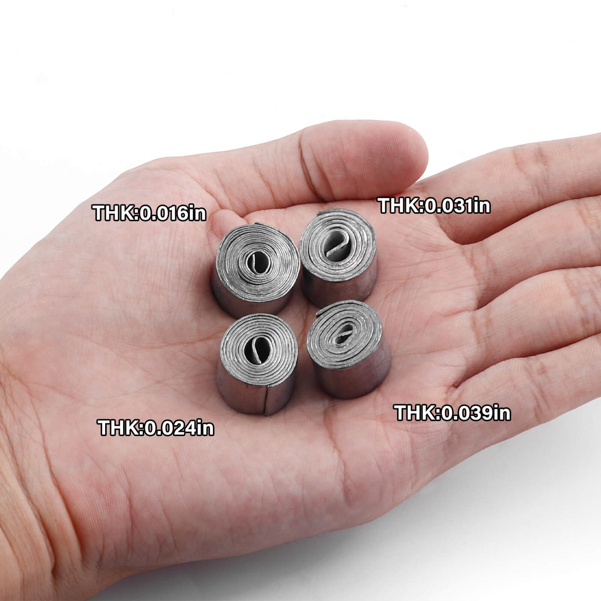 Dr.Fish 10pcs Fishing Lead Roll