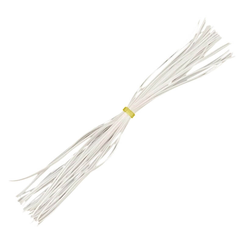 Dr.Fish 10/20pcs Silicone Skirts 40 Strands Fishing Lure Material
