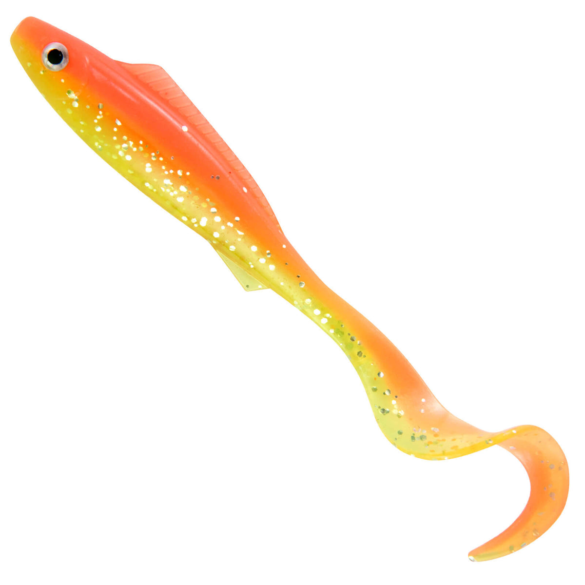 Dr.Fish 20pcs Grub Worm Soft Baits 3.7"