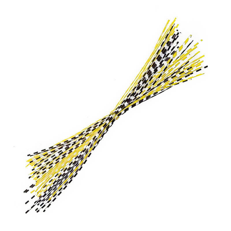 Dr.Fish 10/20pcs Silicone Skirts 40 Strands Fishing Lure Material