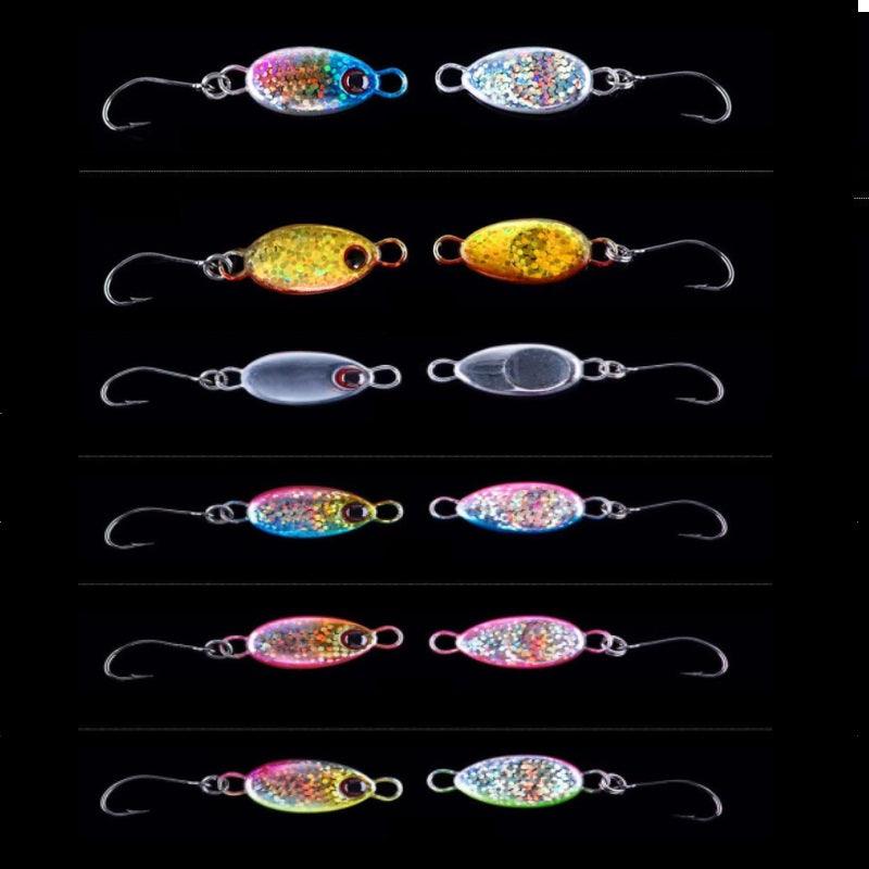 Dr.Fish 3pcs Spinner Hard Baits Single Hook 2g 3g 5g - Dr.Fish Tackles