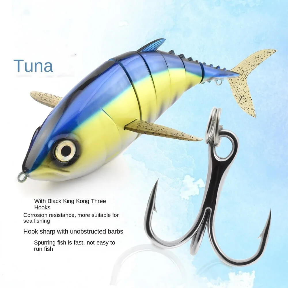 Dr.Fish Large Tuna Multi-Section Trolling Swimbait 16‘’