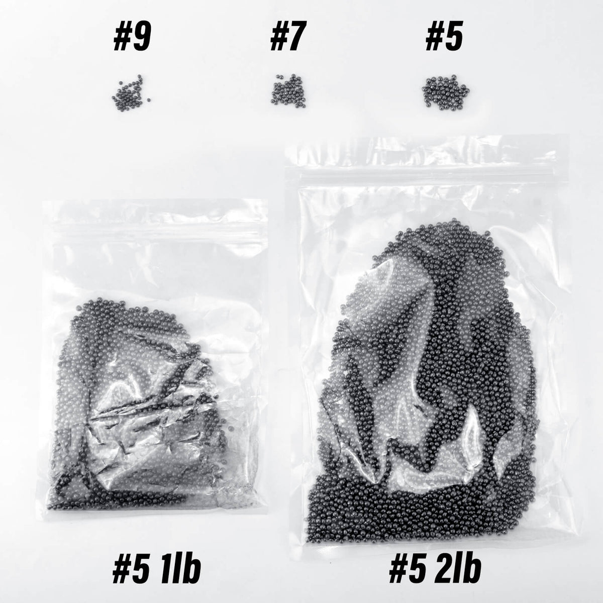 Dr.Fish Lead Shot Balls Sinkers 1lb/2lb