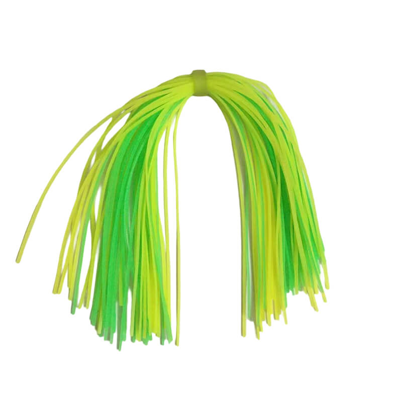 Dr.Fish 10/20pcs 44 Strands Silicone Skirts Jig Heads