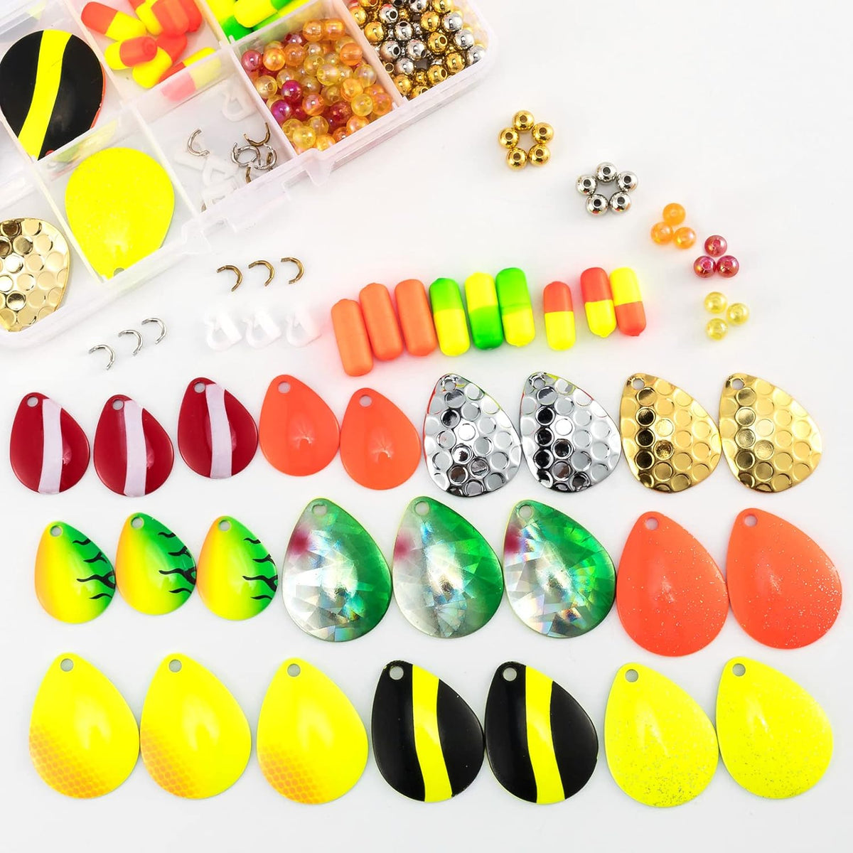Dr.Fish 240pcs Walleye Rig Making Kit