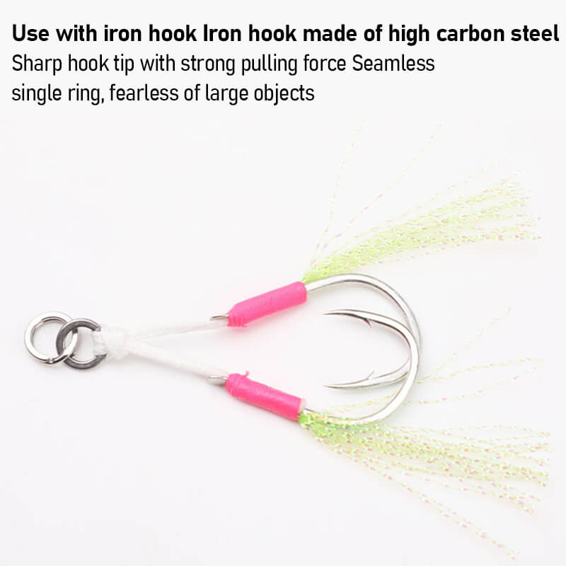 Dr.Fish Metal Jig Lure Fast Sinking 2oz-7oz