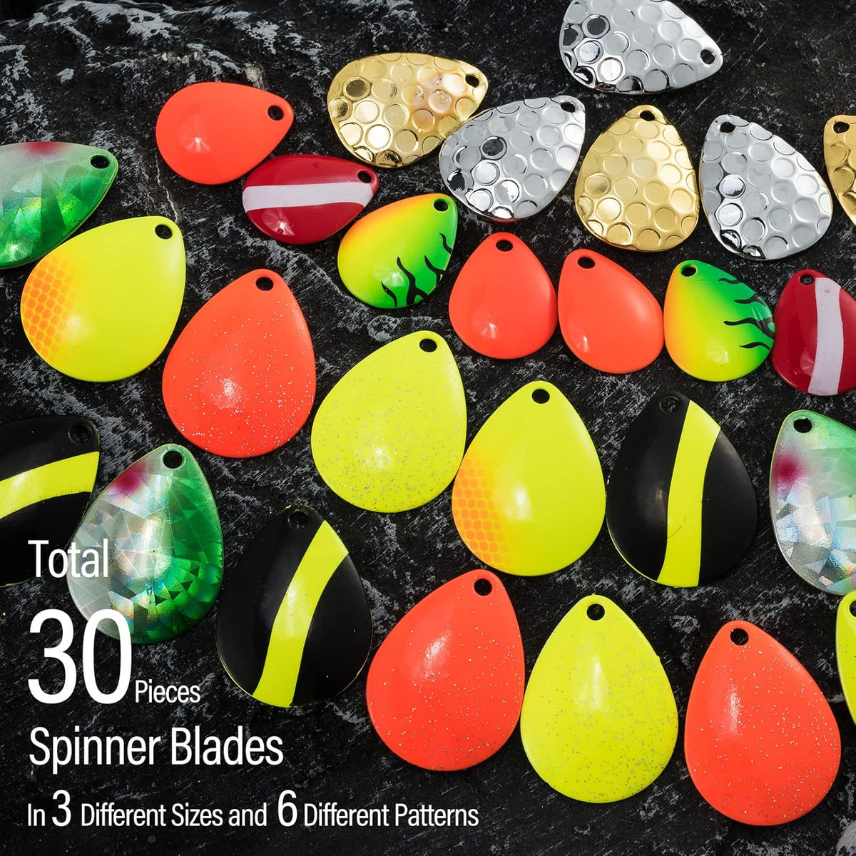 Dr.Fish 240pcs Walleye Rig Making Kit