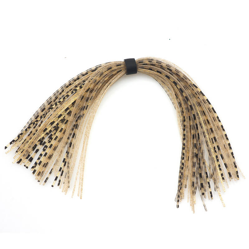 Dr.Fish 10/20pcs Silicone Skirts 44 Strands DIY Fishing Lure Material