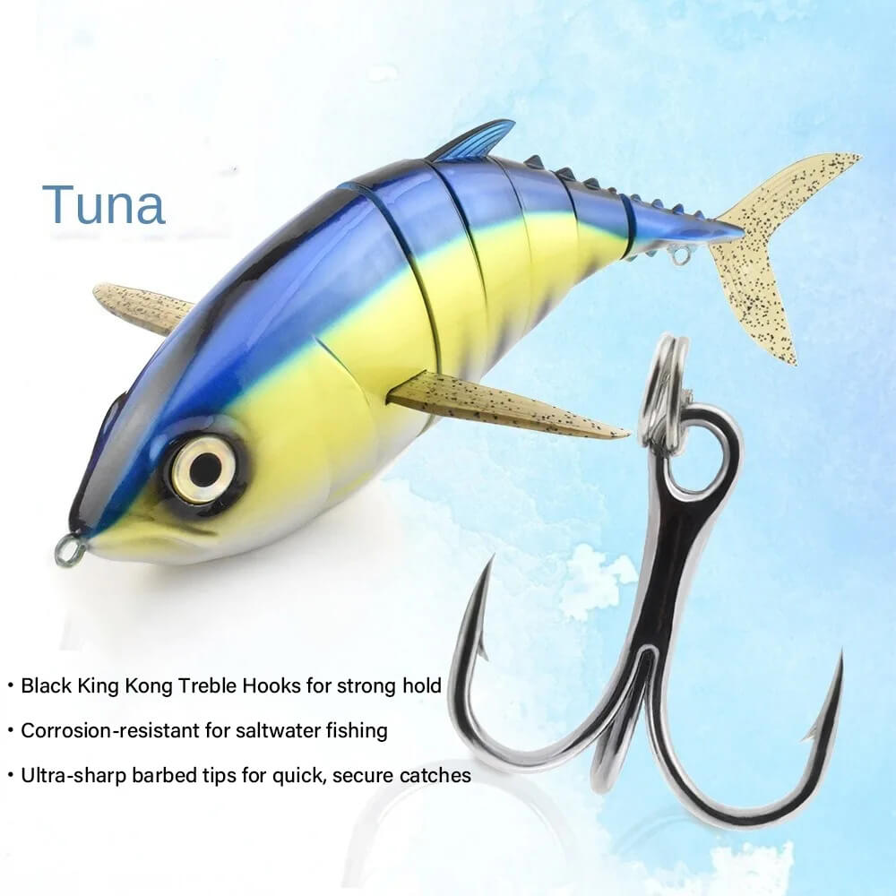 Dr.Fish Large Tuna Multi-Section Trolling Swimbait 16‘’