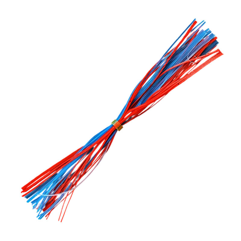 Dr.Fish 10/20pcs Silicone Skirts 40 Strands Fishing Lure Material
