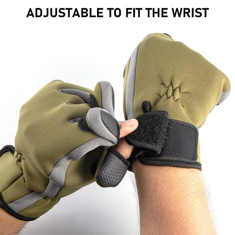 Dr.Fish Pair of  Outdoor Sport  Fishing Gloves