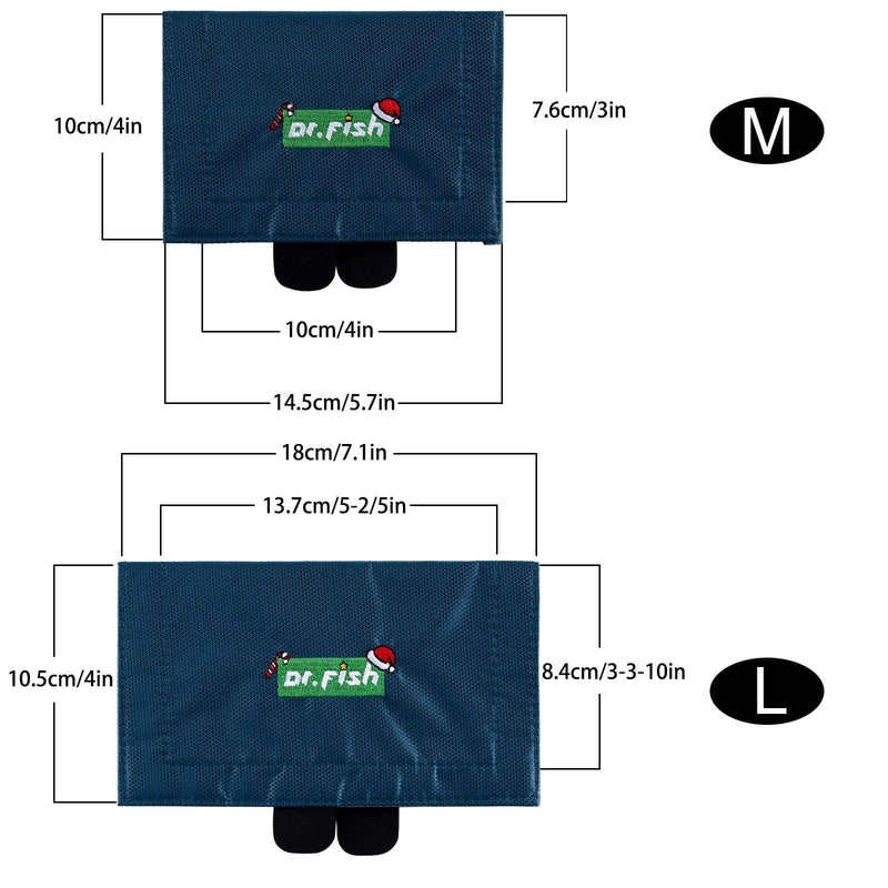 Dr.Fish 3pcs Christmas Lure Cover  Size M/L