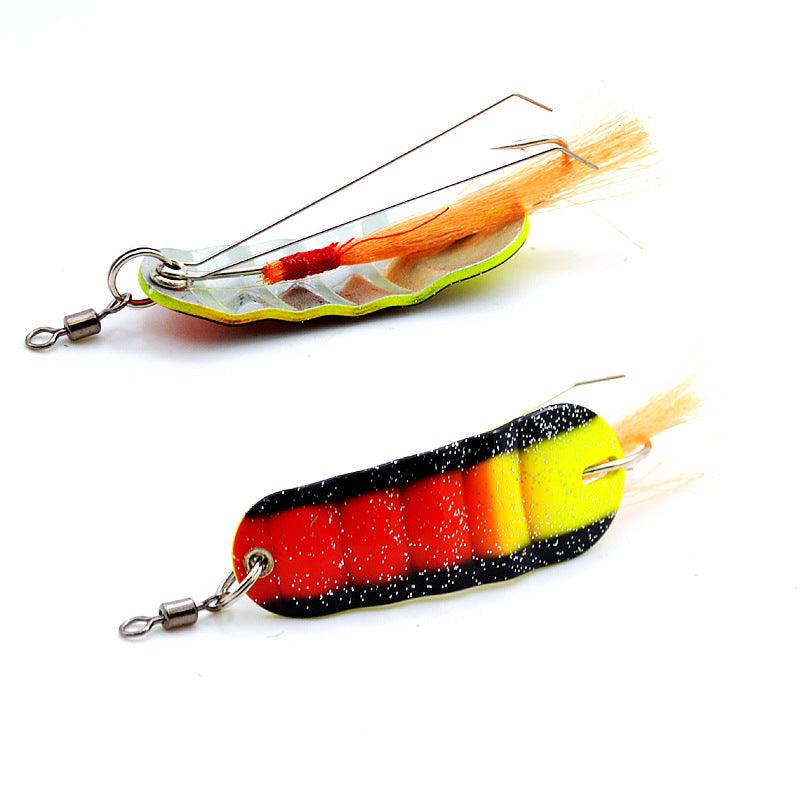 Dr.Fish 5pcs Fishing Spoon Lures 21g