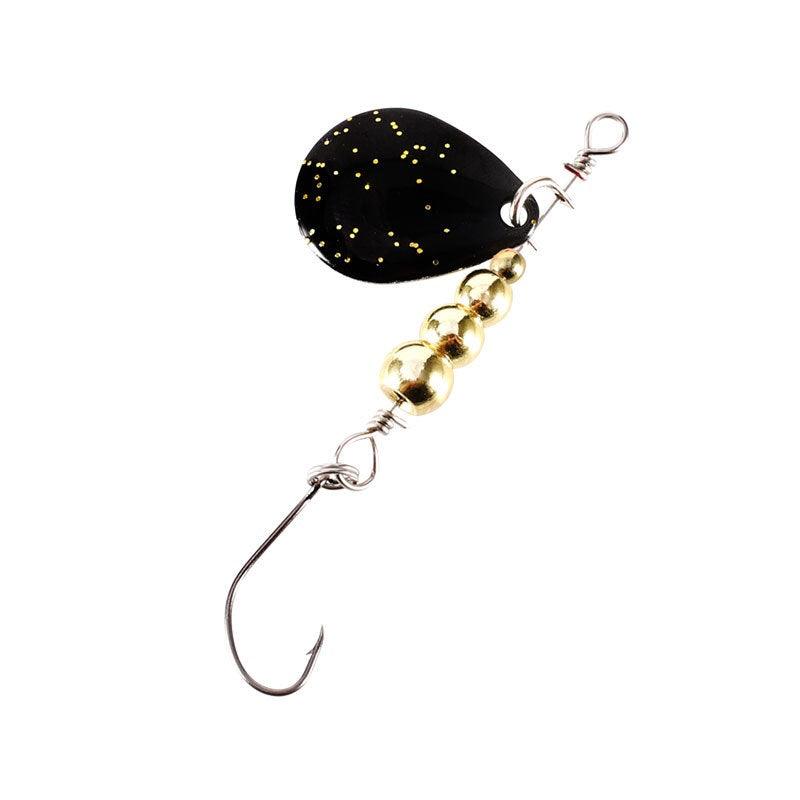 Dr.Fish 2 pcs Shining Spinner with Single Hook 3.5g 4.5g