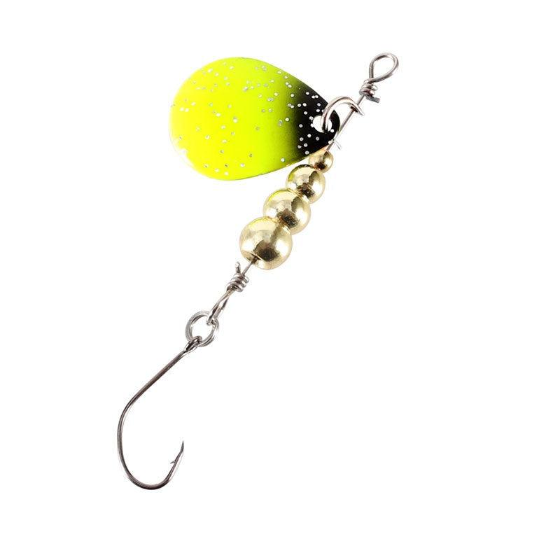 Dr.Fish 2 pcs Shining Spinner with Single Hook 3.5g 4.5g - Dr.Fish Tackles