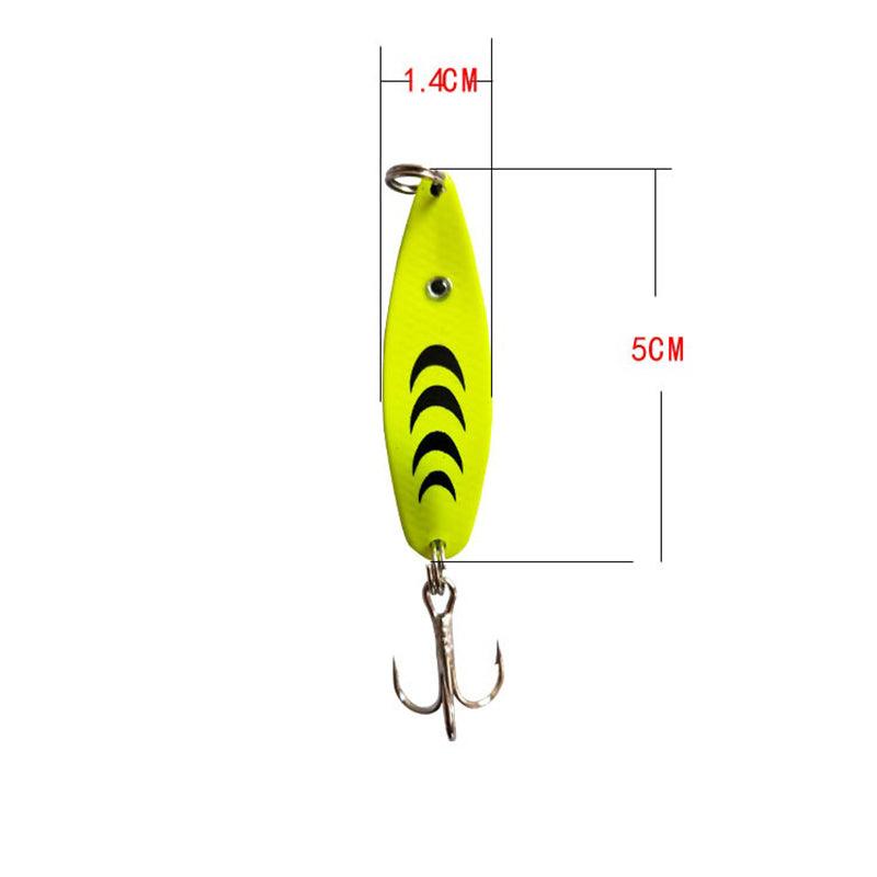 Dr.Fish 3 pcs "S" shape Fishing Spoons 6.5g 5cm - Dr.Fish Tackles