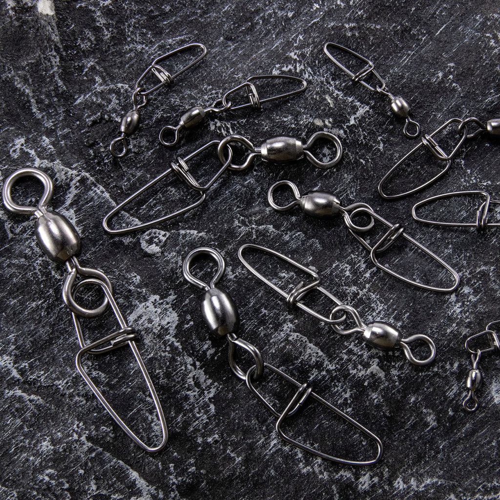 Dr.Fish 50 pcs carabiner fishing swivel #1-4/0 – Dr.Fish Tackles
