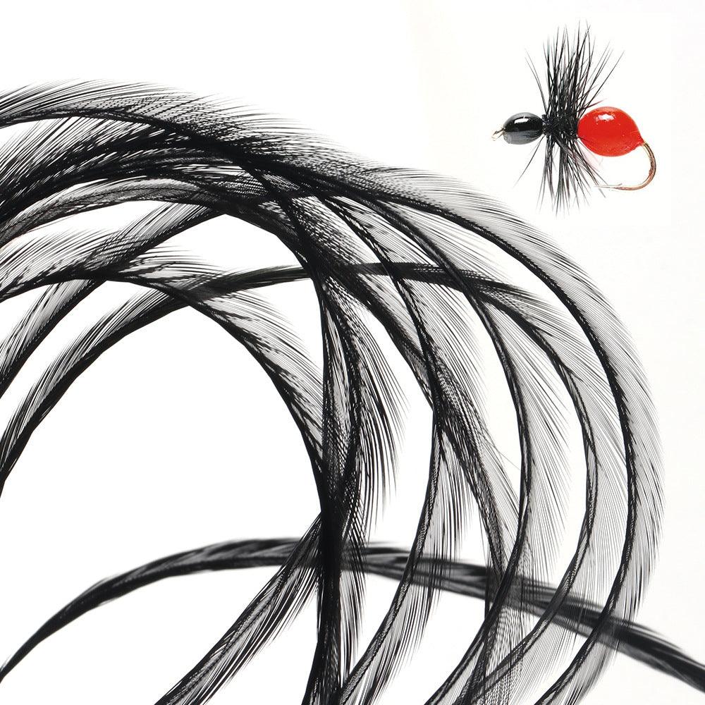 Dr.Fish 5pcs/10pcs Rooster Saddle Hackles Fly Tying Materials  25-32cm (5 colors) - Dr.Fish Tackles