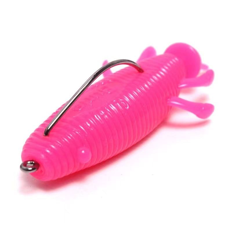 Dr.Fish 5pcs Artificial Insects Soft Plastic Lures 8cm 13g