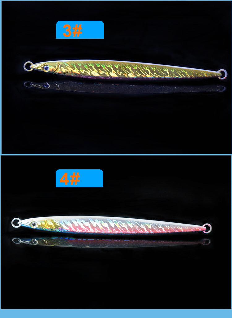 Dr.Fish Saltwater Glow Vertical Jigs Spoon Lure 19.8cm/160g - Dr.Fish Tackles