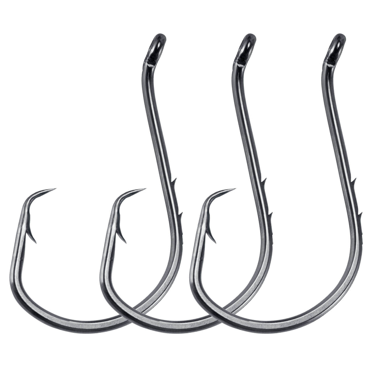 Dr.Fish 100pcs Baitholder Fishing Hooks with Double-Barbed Shank (2)