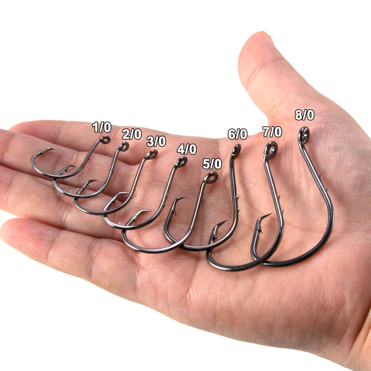 Dr.Fish 100pcs Baitholder Fishing Hooks with Double-Barbed Shank