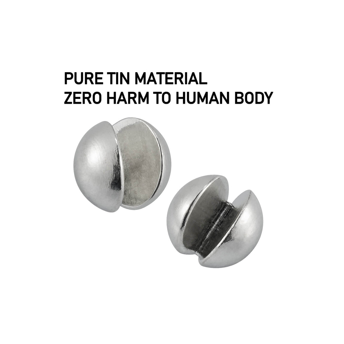 Dr.Fish 100pcs Tin Split Shot Sinkers 02