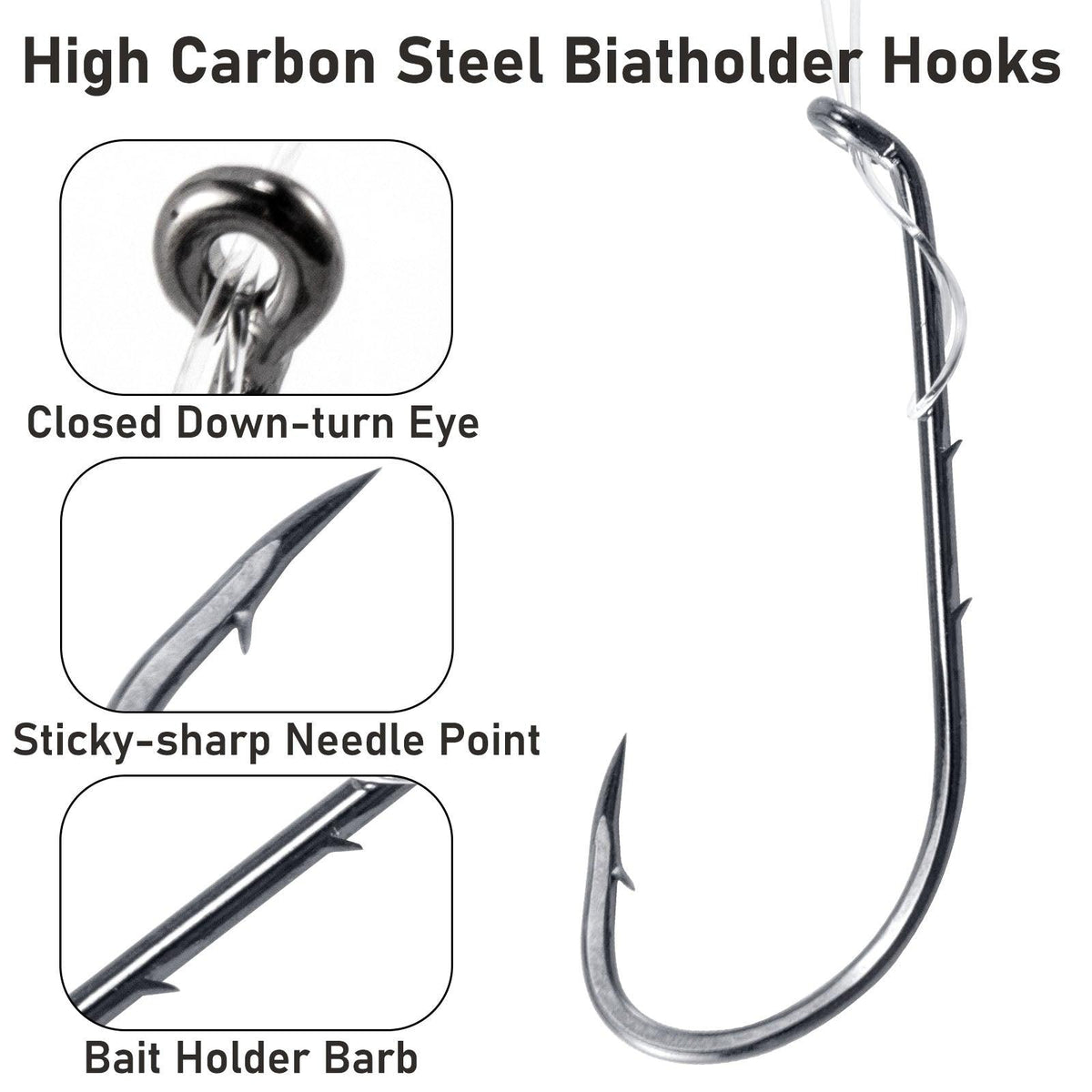 Dr.Fish 10 Pack Saltwater Pompano Rigs 1/0-6/0 - Dr.Fish Tackles