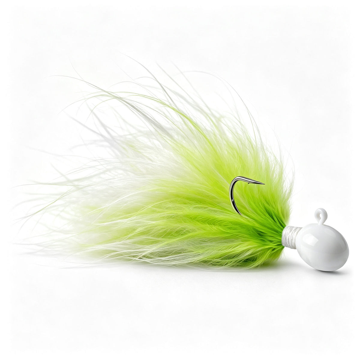 Dr.Fish 5-pack marabou feather fishing jigs (3)