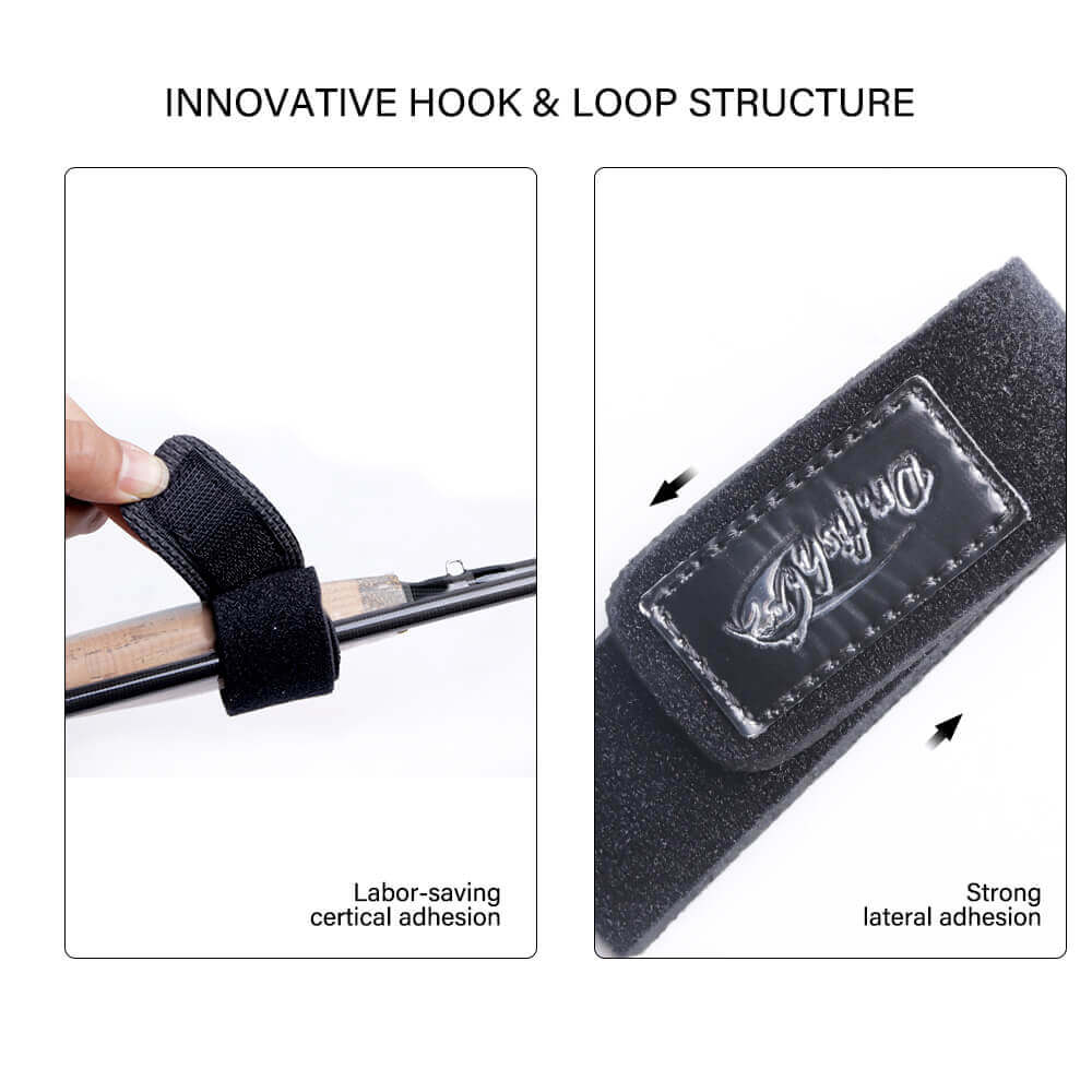Dr.Fish Fishing Rod Tie Straps for Rod Storage 05