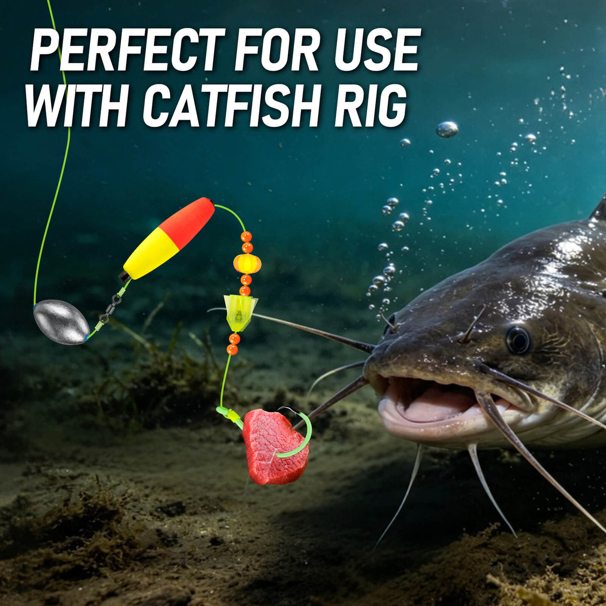 Dr.Fish Egg Sinkers with Smooth Plastic Core 06