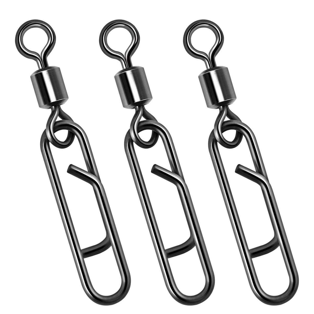 Dr.Fish Fishing Power Clips with Barrel Swivels 01