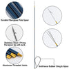 Dr.Fish 21.3-27.6in Spearfishing Poles &Materials Kit