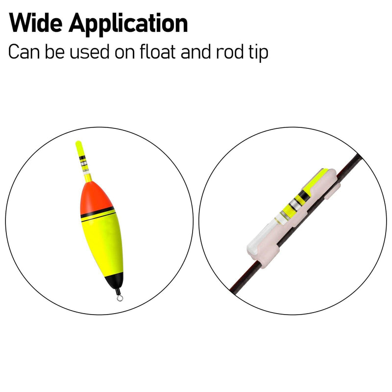 Dr.Fish 10pcs Glow Sticks LED Fish Floats