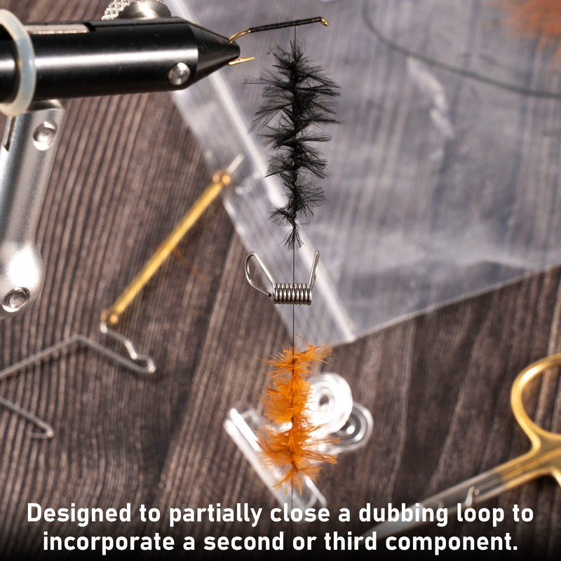 Dr.Fish 2/6 pcs Loop Clamp Fly tying
