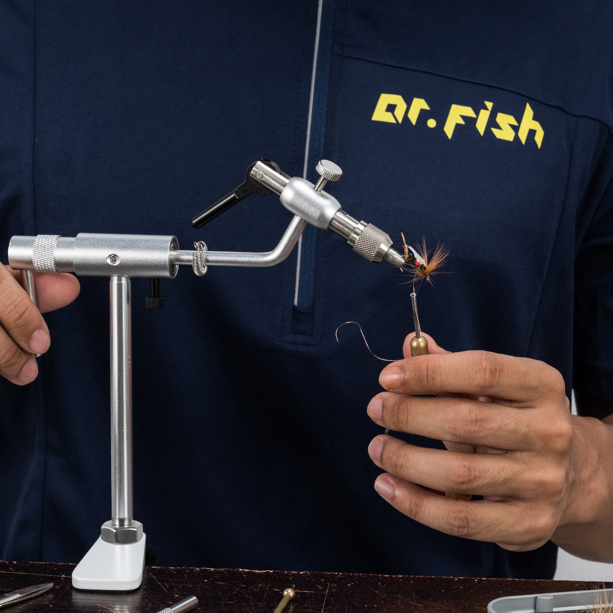 Dr.Fish Fly Tying Vise C-Clamp Mount
