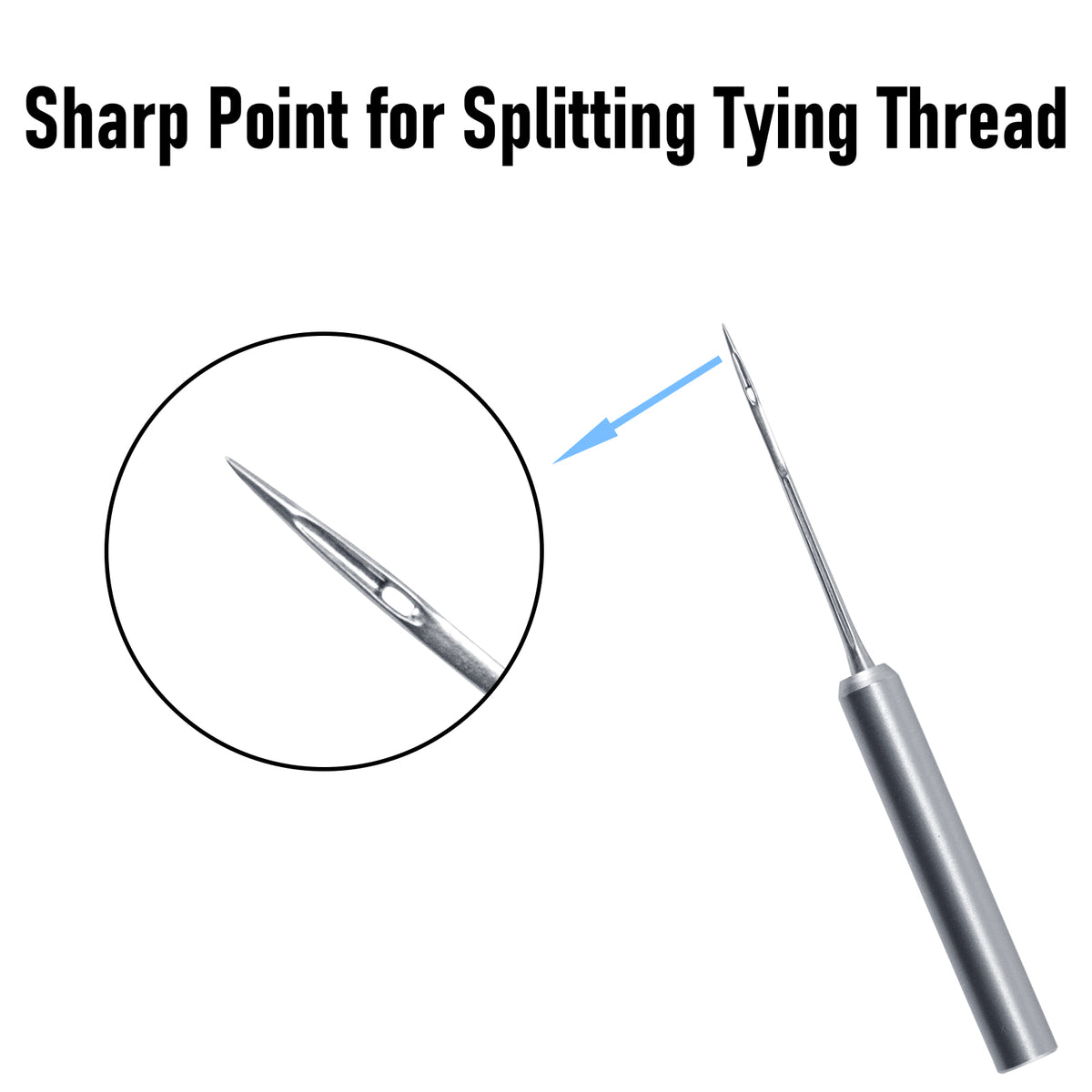 Dr.Fish Fly Tying Tool Dubbing Needle 4.6cm/1.8‘’