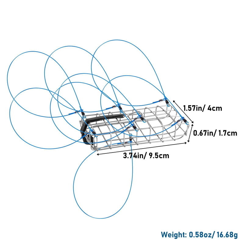 Dr.Fish Castable Crab Traps with 8 Loops
