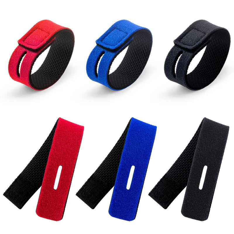 Dr.Fish 12 pcs Fishing Rod Straps 3colors