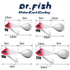 Dr.Fish 5pcs Jig Spinner Fishing Bait 6-22g