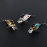Dr.Fish 3pcs Crankbaits Lures Kit  2.7'' 3/10oz