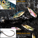 Dr.Fish 3 cps Fishing Trout Lures 1/10 oz 1/5 oz