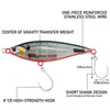 Dr.Fish Topwater Hard Baits  #7/0 Single Hook, 5.9'' 3oz