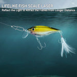 Dr.Fish 3pcs Lifelike  Minnow Lure 3.6" 0.45 oz